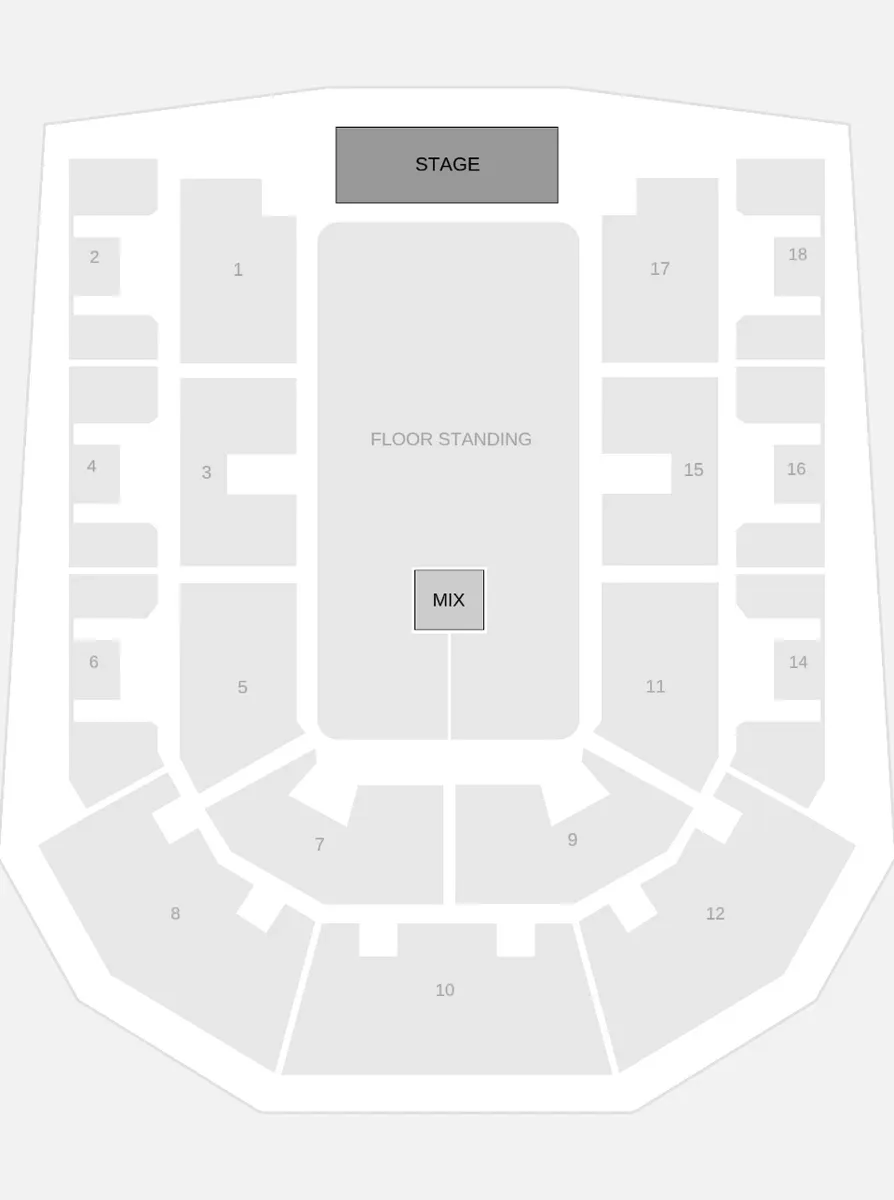Seating plan: M&S Bank Arena (formerly Echo Arena)